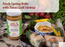 Fresh Spring Rolls with Texas Gulf Shrimp